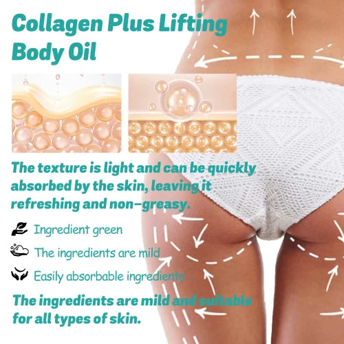 OUHOE Collagen  Smooth Skin Lines Hydrating Moisturizing Body Oil