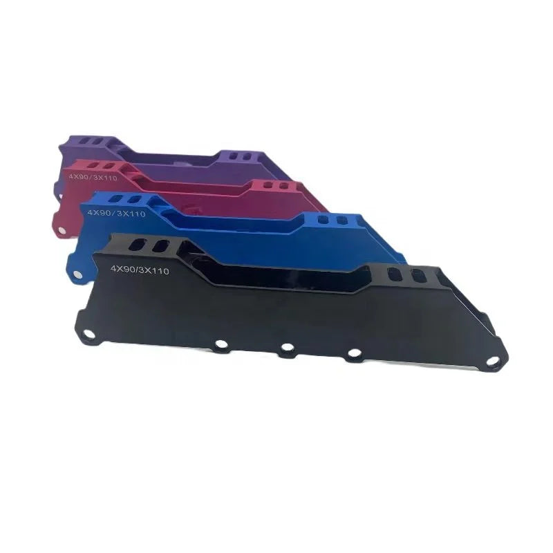 Inline Speed Skate Frame, Aluminum Alloy Inline Skating Frame, CNC Inline Frame 4*90/3*110 mm