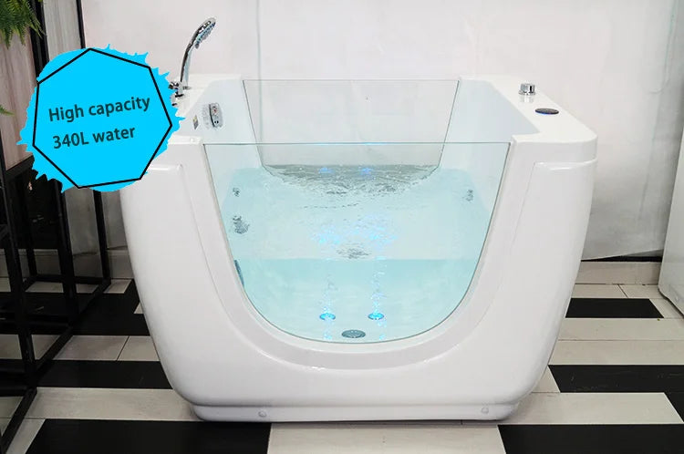 Hot Selling Baby Spa with Shower Handle Newborn Baby Tub