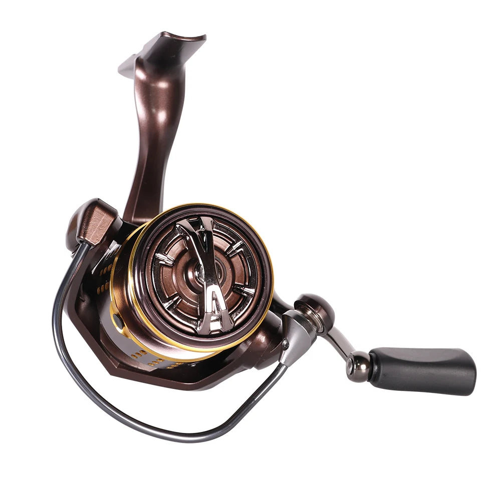 KALIOU DK2500M Left Hand Mini Spinning Deepsea Bait Rod Reel Combo Stream River Lake Saltwater Fishing Insects 8kg Max Drag