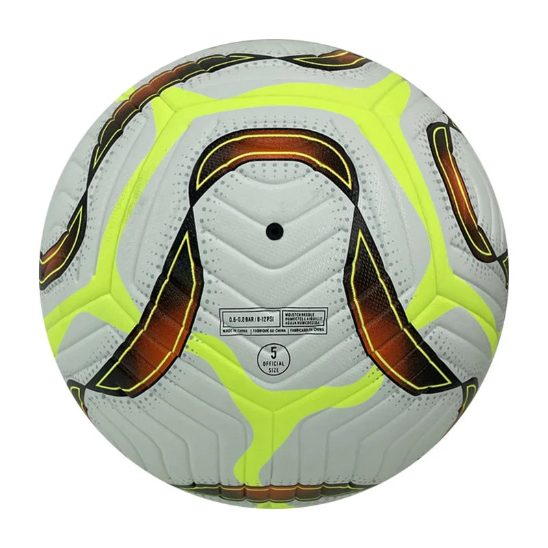 Fluorescent Color Huandong Football-A23-T Soccer Ball Size 5 Official Match High Quality Thermal Bonded Leather Football