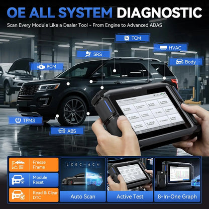 USA Warehouse VD70S Wireless All Keys Lost Car Key Programmer Machine Car Key Pin Code Reader Auto OBD2 Scanner Diagnostic Tool