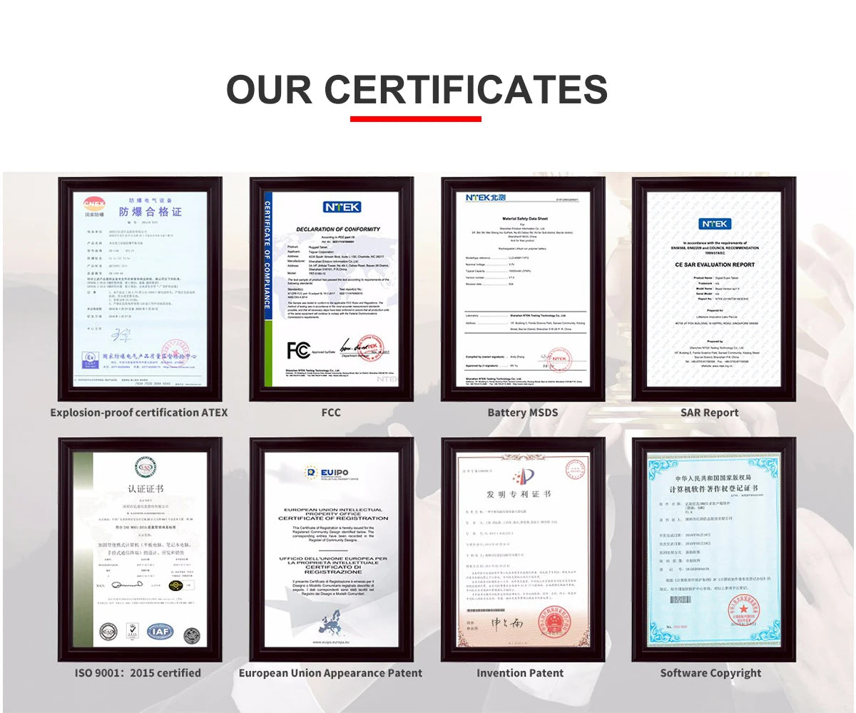 PDA Android Handheld Terminal Honeywell Barcode Scanner 1D Laser 2D QR Portable Data Collector Terminal Device with WIFI 4G NFC