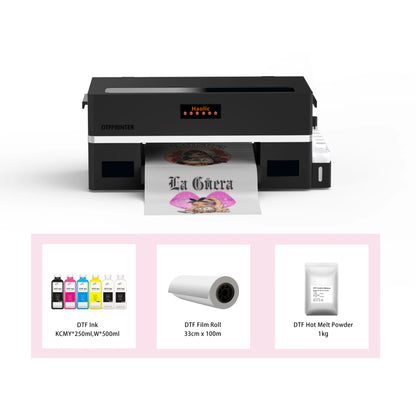 Haolic Mini Size Easy Operate A3 DTF Printing Printer Machine XP600 Printhead Factory Price One Year Warranty for Small Business