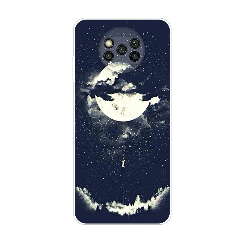 Phone Case For Poco X3 Pro Cover TPU Coque Cool Slim Clear Covers for Xiaomi Poco X3 NFC Case PocX3 X 3 Silicon Funda Cartoon