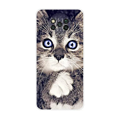 Phone Case For Poco X3 Pro Cover TPU Coque Cool Slim Clear Covers for Xiaomi Poco X3 NFC Case PocX3 X 3 Silicon Funda Cartoon