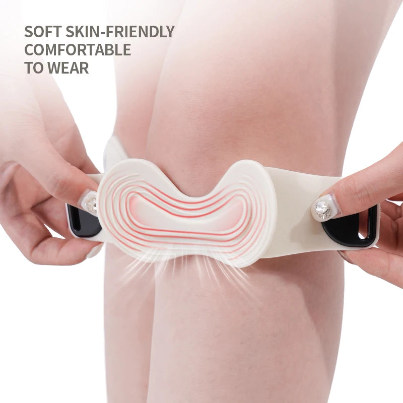 New Butterfly Silicone Patella Strap for Knee Pain Relief & Patellar Tendon Support  for Walking Running Hiking Sports Knee Pads