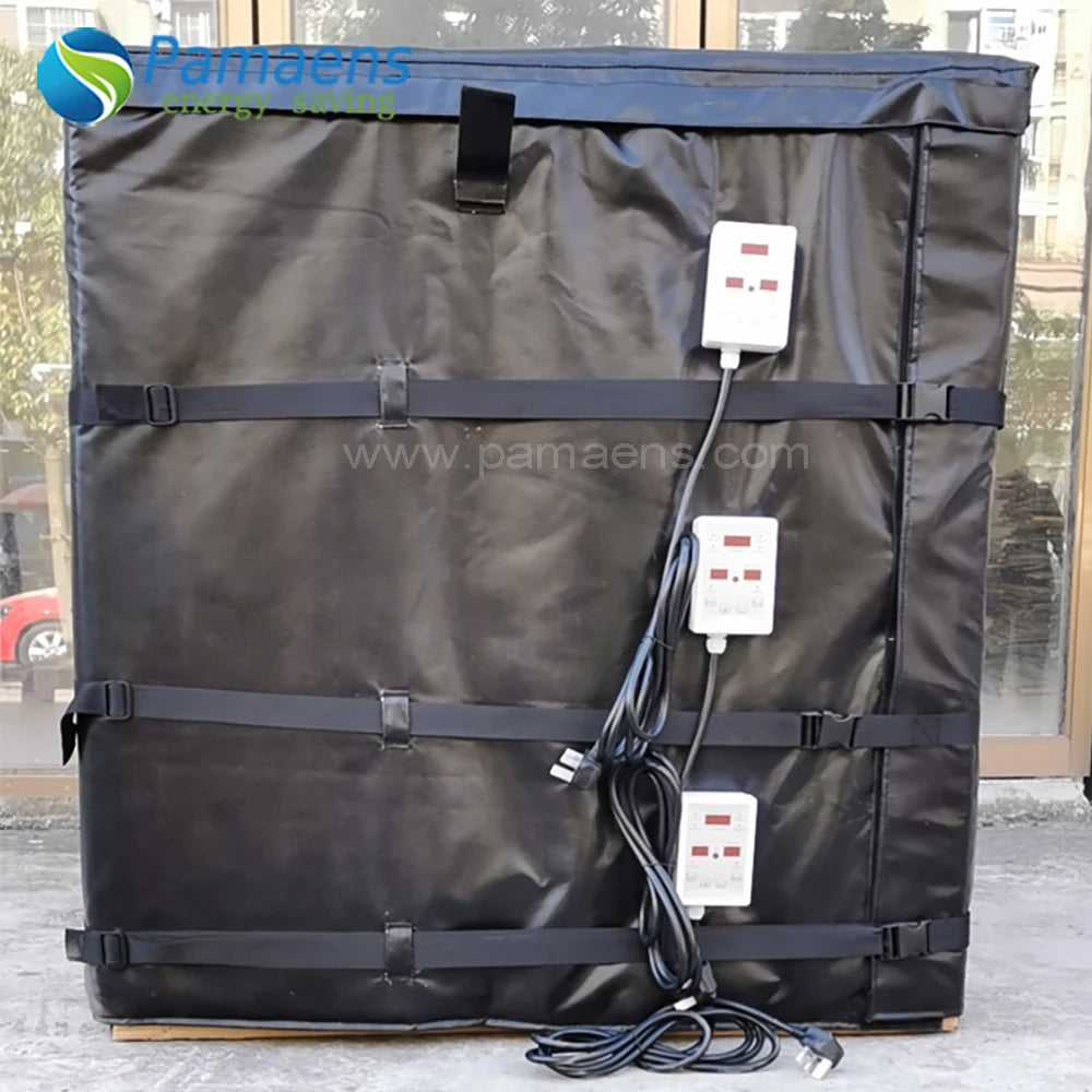 High Quality 1000 Litre IBC Tote Heater Jacket Heating Blanket with Digital Thermostat and Overheating Protection