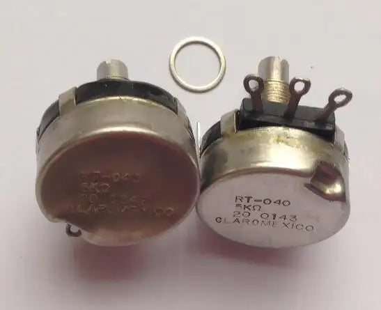 VK Mexico CLARO RT-040 5K 20 5K 45 Degrees Potentiometer Switch with 21mm Shaft Length and Thread Electronic Components