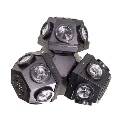 Three Heads Beam Moving Head 18pcs Creep Lamp Bar Ktv Disco Stage Lighting Led Dj Equipment Laser Light 200W