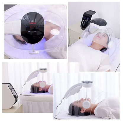 Oxygene Dome Beauty Spa Skin Rejuvenation Oxygen Jet Therapy Facial Mask Machine Oxygen Facial Whitening Dome O2toderm Jet Peel