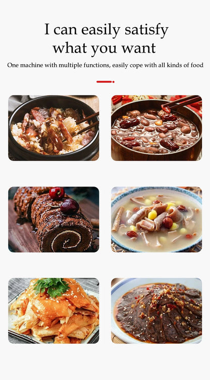 12V 24V Electric Rice Cooker Car Truck Multicooker Timing Reservation Food Heating Cooking Steamer Soup Stew Pot Steamer Cooker