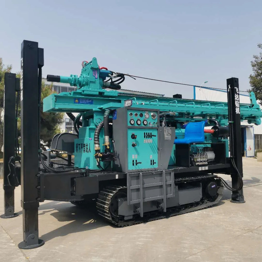 Crawler Hydraulic Drilling Rig Deep Borehole Water Well Driller Water Wells Drilling Rigs  FY280