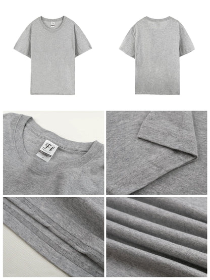USA Stock High Quality 160g 100% Cotton Factory Price Manufacturer Custom Logo Printing T-Shirt Plain Unisex Women Men Tshirt