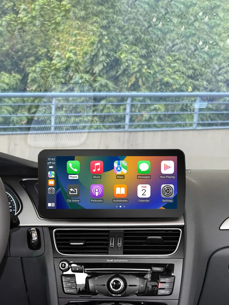 Original Screen Update Wireless CarPlay Android Auto GPS Navi Linux Multimedia Carplay for Audi A4 B8 A5 2009-2016