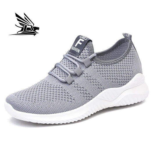 Women's Fashion Casual Sport Walking Sneakers Wholesale New Styles Disposable Breathable Flexible Tennis Shoes for Ladies