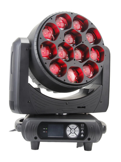 Hot Sale 12x40w LED Zoom LED Moving Head Stage Light