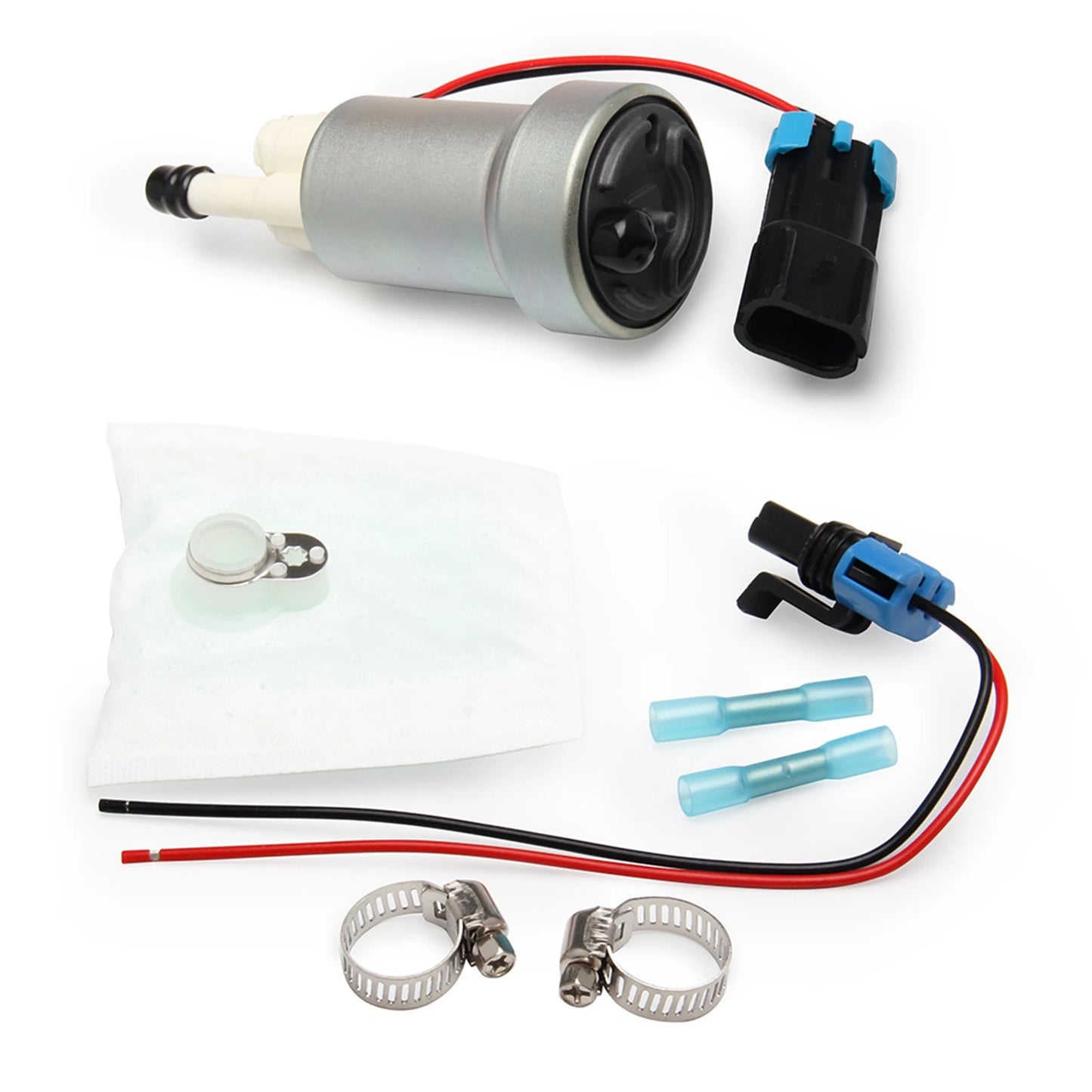 525lph F90000285 Hellcat Fuel Pump & Install Kit E85 Compatible for Walbro TI for Honda Modification