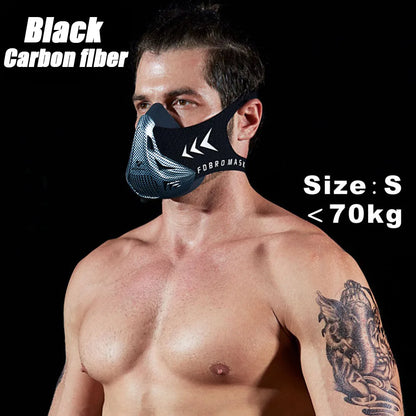 FDBRO MMA Cardio Workout 3.0 Running Resistance Elevation Endurance Mask for Fitness High Altitude Training Sports Mask