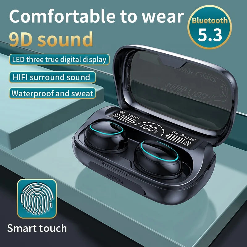 Dodoup G36 Wireless Earphones 9D HIFI Stereo Waterproof in Ear Headphones With Power Bank Charging Box Earbuds