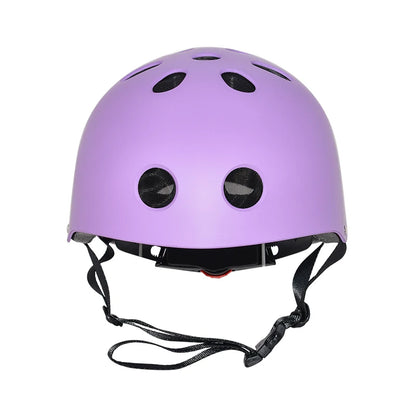 MOON MTV12 CE EN1078 ABS+EPS Integrated Protective Skateboard Helmet Adjustable Strap 11-15 Air Vents Unisex Sport Skating