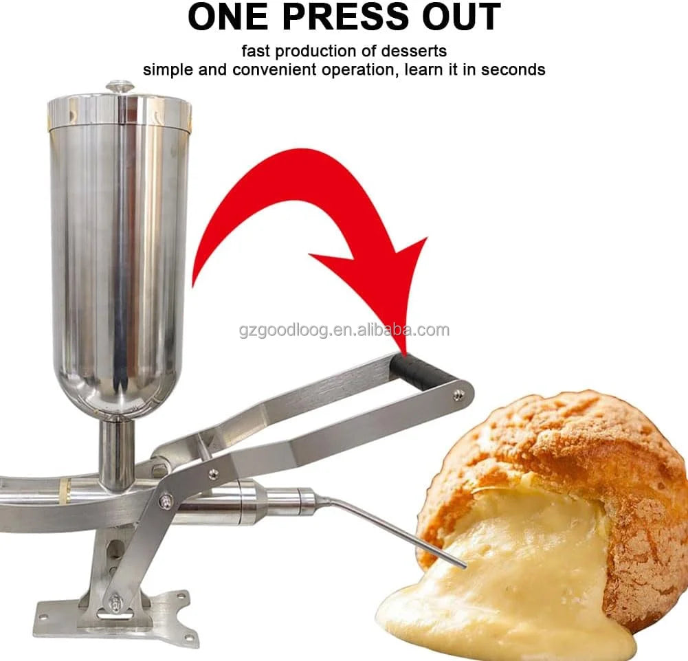Commercial Cream Filling Machine Vertical Donut Jam Filler Stainless Steel Churro Filling Machine for Sale