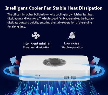 Mini PC HTPC Core i5 3317U 4200U Windows 10 Cooler Fan 8G RAM DDR3L Gaming Mini Computer HDMI Wifi Office Home Desktop minipc