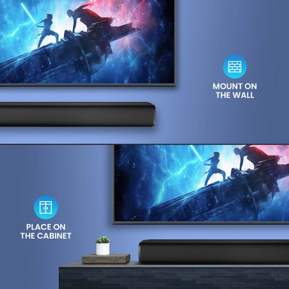 KY-MINI Sound bar for TV Home Theater Soundbar Wireless Speaker with ARC/OPT/AUX/BT/Remote Controls