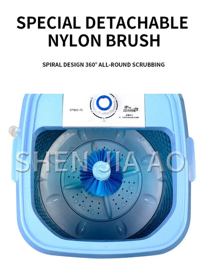 Shoe Washing Machine Household Portable Removable Shoe Washing Machine Socks Washing Machine Integrated Blue Light Antibacterial