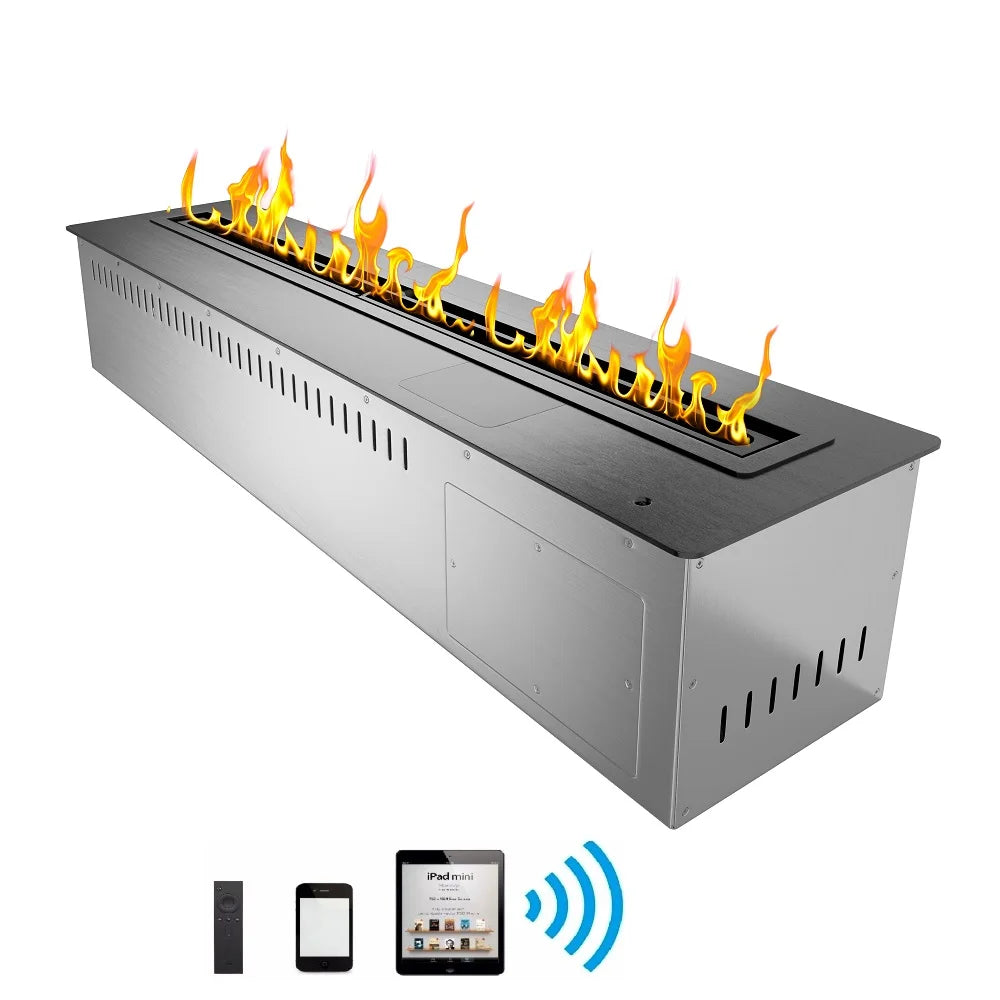Inno-living 36 Inch 90cm Bio-ethanol Fireplace Wifi Kamin Fireplace