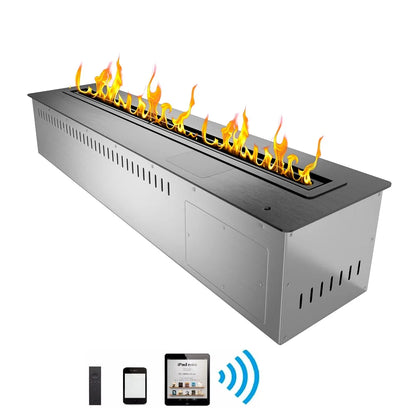 Inno-living 36 Inch 90cm Bio-ethanol Fireplace Wifi Kamin Fireplace