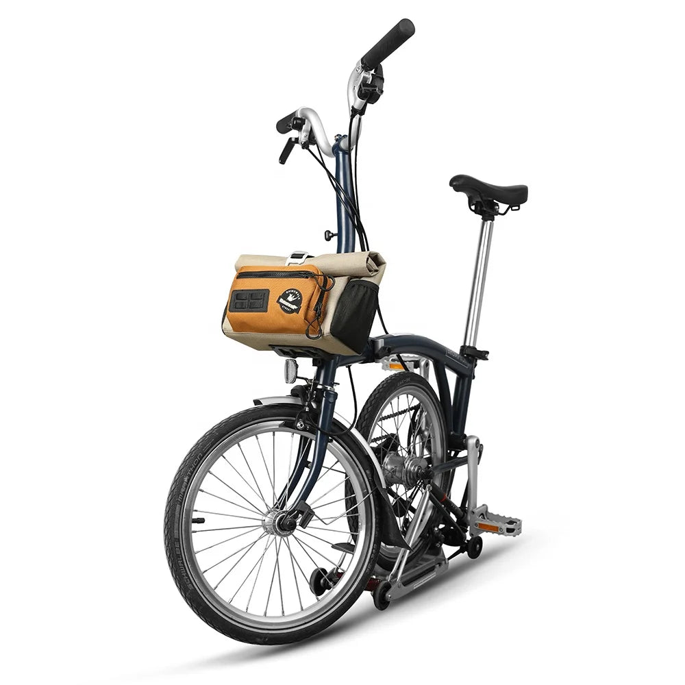 For Rhinowalk 4L Durable Urban Bike Handlebar Bag Quick Release Front Storage for Commuting Cycling City Bicycle Storage Solutio