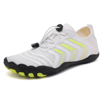 2027 NEW KJ Fly Knit Breathable Outdoor Beach Pool Walking Sports Trail Wading Water Shoes Non Slip Barefoot Running Shoes