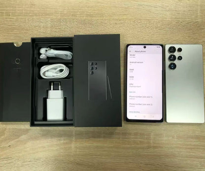 22GB+2TB Large Memory S25 Ultra 5G Dual SIM Smartphone Latest Processor Deca Core LCD 7.3" Android 15 Gaming Mobile Telephone