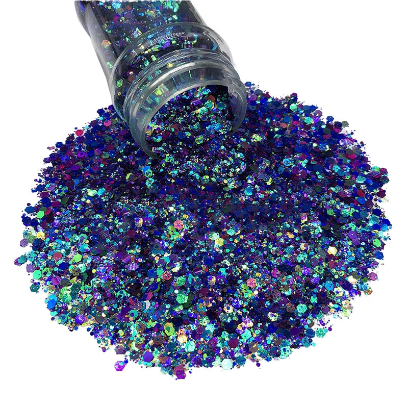 Valentines Day Hexagon Glitter Powder Table Decor Romantic Love Theme Party Supplies Eco-Friendly Polyester Customizable Logo
