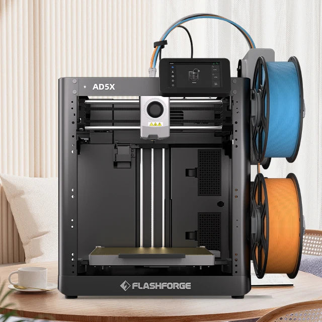 Flashforge 600mm/s Fast Speed USB Auto-Leveling FDM 3D Printer for Construction Industry for Shops & Labs-1-Year Warranty