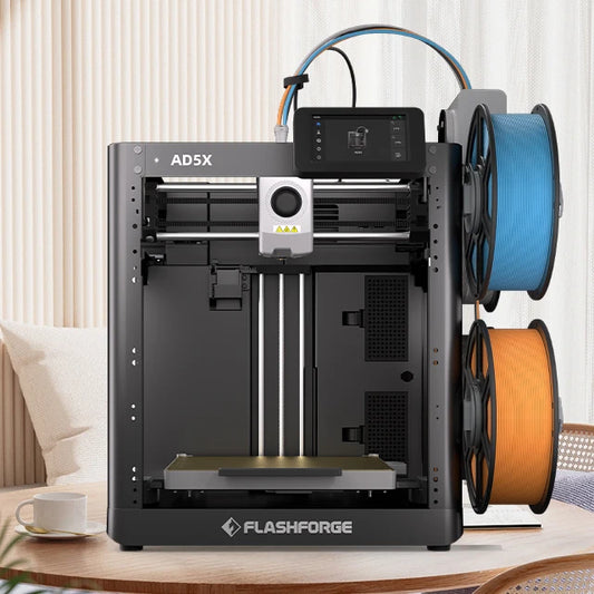 Flashforge 600mm/s Fast Speed USB Auto-Leveling FDM 3D Printer for Construction Industry for Shops & Labs-1-Year Warranty by PDG ibma