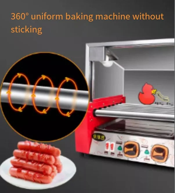 Sausage Roaster Commercial Sausage Roaster Hot Dog Machine Small Home Automatic Sausage Roaster Convenience Store