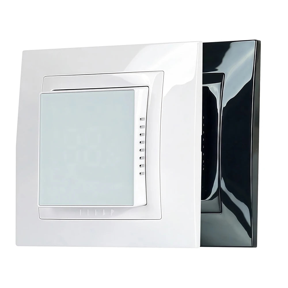 Room Thermostat Square Convex LCD Panel Child Lock Floor Heating System Programmable Smart WIFI Thermostat