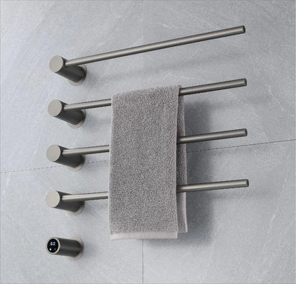 Best Selling 304 Stainless Steel Electric Heating Towel Rack Durable Modern Design 60cm Heated Rail Towel Warmer