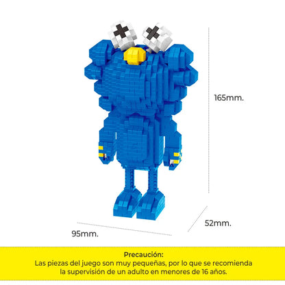 Cookie Monster Block Toy 1097PCS