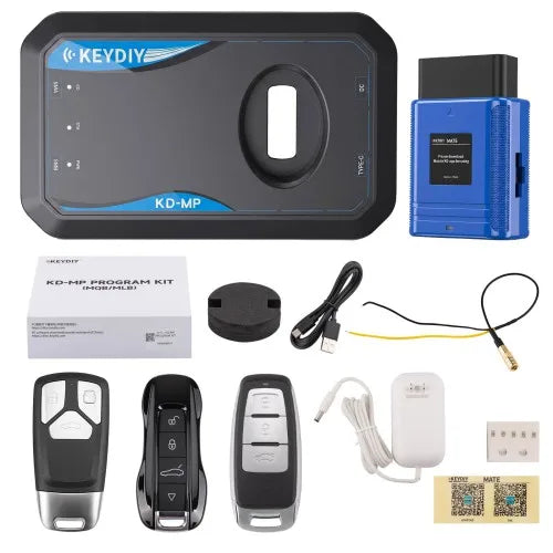 EU UK US SHIP Keydiy KD-MP Program Kit with KD-MATE, KD-MP MLB/MQB Tool, MLB26 MLB09 MLB08 MLB Keys for Professional Locksmiths
