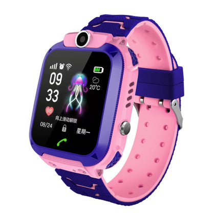 2021 Hot Sale Q12 Smartwatch 2G for Child Anti-lost SOS Call GSM LBS Location Kids Smart Watch Q12 Game Smart Watch Plastic IPS
