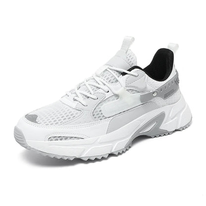 MOQ 1 Brand Logo Custom Plus Size US 13 14 EU 47 48 Man Casual Sports Sneakers Blank Mesh Leather Running Walking Shoes for Men