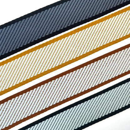 Factory Custom Jacquard Webbing Custom logo Polyester Webbing Bag Shoulder Belt Custom Clothing Accessories Webbing