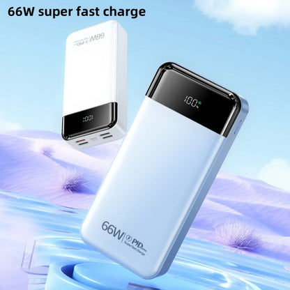 High Quality Portable Big Capacity 26800 Mah LED Digital Display 4USB Type-C Output  PD22.5W Fast Charging Power Bank 26800mAh