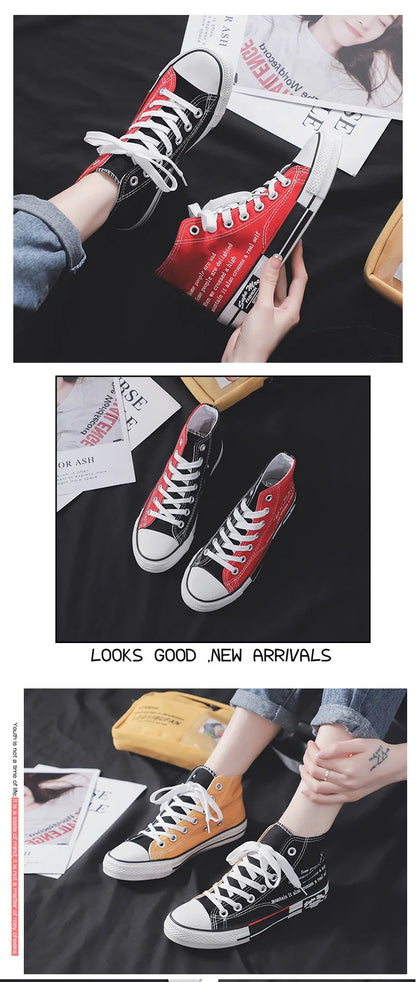 2026 New Arrival School Student Sneakers Canvas Shoes Women Vulcanized Tennis Girls Sport Shoes Woman Sneakers Espadrilles