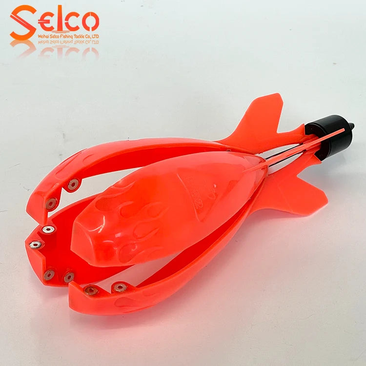 Selco Wholesale Abs Medium Fishing Feeders  Medium Spomb Fishing Water Bomb Bait Carp Fishing Feeder
