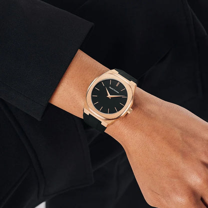 2025 Men Quartz Watch Stainless Steel Waterproof Brand Analogue 24-hour Luxury Wristwatch Luxury Watch Silicone Strap Hombre