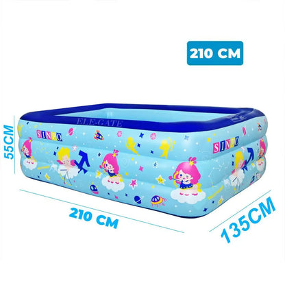 Family Inflatable Pool Mexico B2004 JUG.23.210*135*55